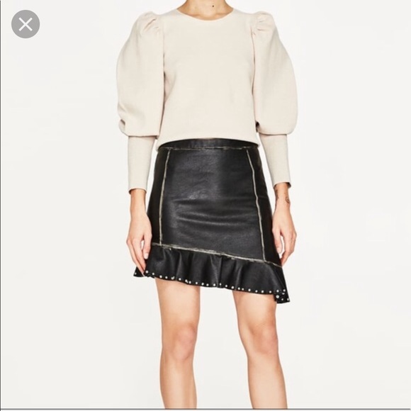 Zara Dresses & Skirts - Zara leather skirt